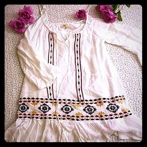 ⚘2 for $20⚘ Cold Shoulder Boho Tunic/Dress